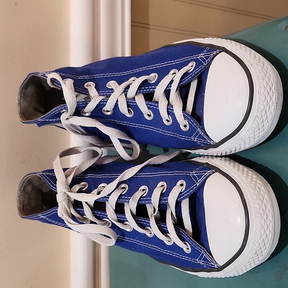 Converse All Stars hightops men's size 12 women's size 14 - Picture 5 of 9